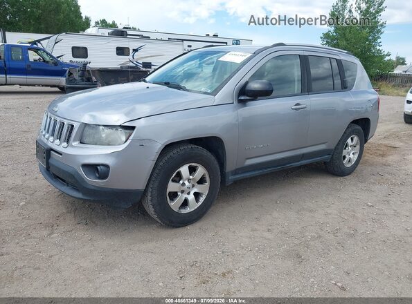 1C4NJDBB6GD646218 2016 JEEP COMPASS Silver Front left