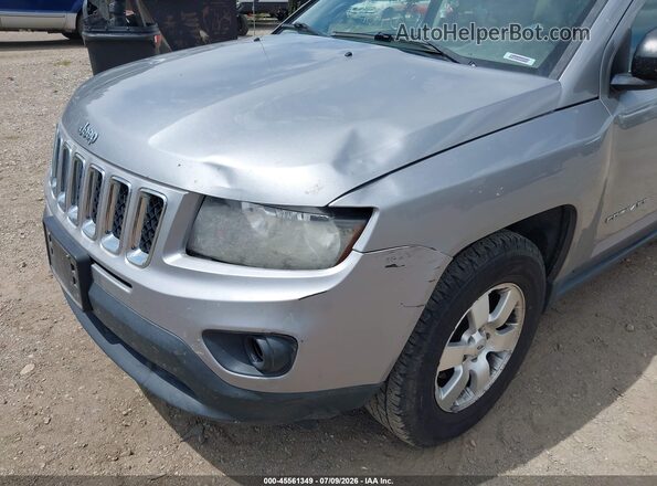 1C4NJDBB6GD646218 2016 JEEP COMPASS Silver Front view
