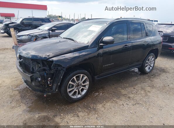 1C4NJDBB6GD646722 2016 JEEP COMPASS Black Vista tres cuartos delantera izquierda