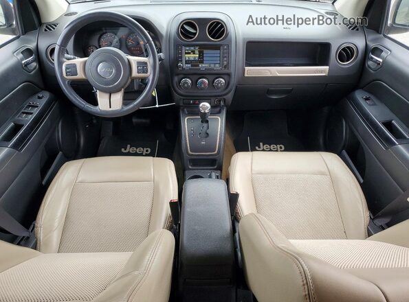 1C4NJDBB6GD674892 2016 JEEP COMPASS Gray Вид панелі приладів