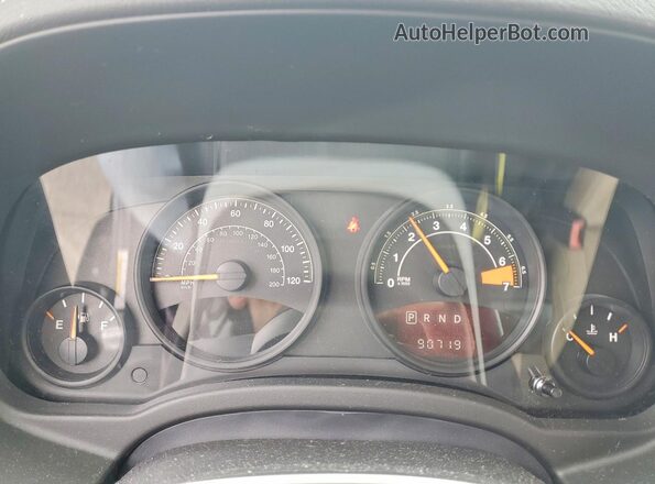 1C4NJDBB6GD674892 2016 JEEP COMPASS Gray Вид щитка приладів