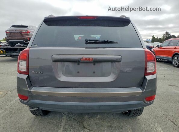 1C4NJDBB6GD674892 2016 JEEP COMPASS Gray Вид ззаду