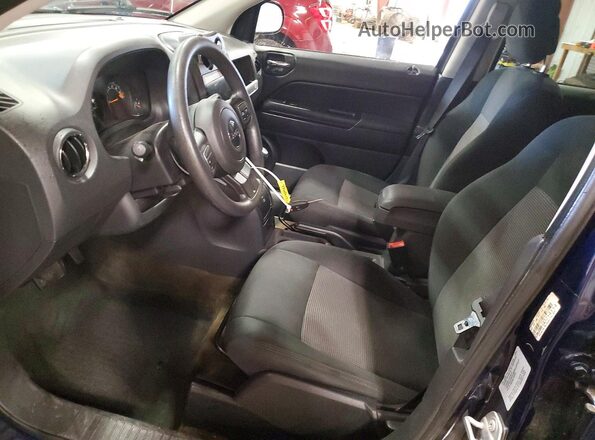1C4NJDBB6GD714114 2016 JEEP COMPASS Blue Вид салону спереду