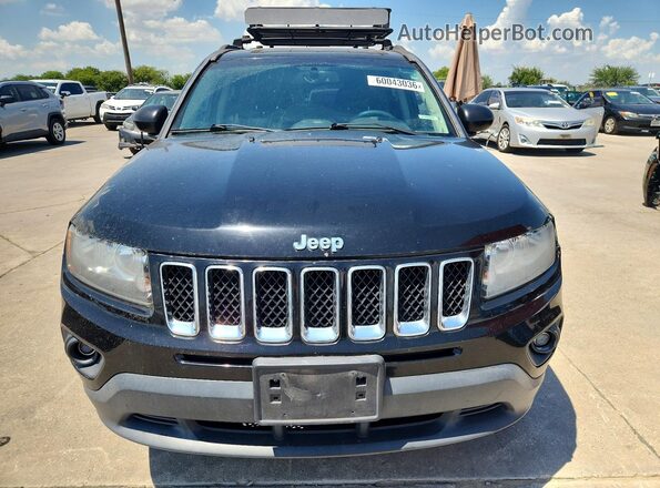 1C4NJDBB6GD722875 2016 JEEP COMPASS Black Front view
