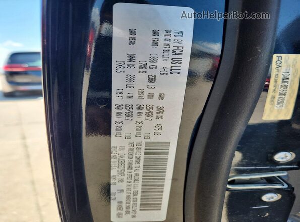 1C4NJDBB6GD722875 2016 JEEP COMPASS Black VIN sticker view
