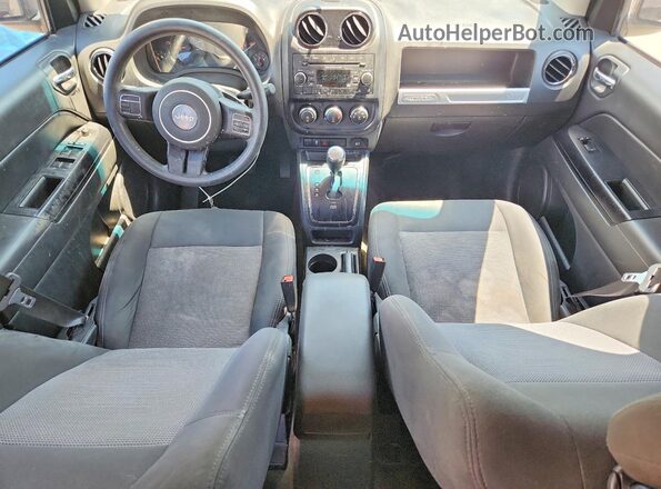 1C4NJDBB6GD722875 2016 JEEP COMPASS Black Dashboard view
