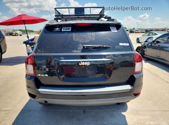 1C4NJDBB6GD722875 2016 JEEP COMPASS Black Rear view