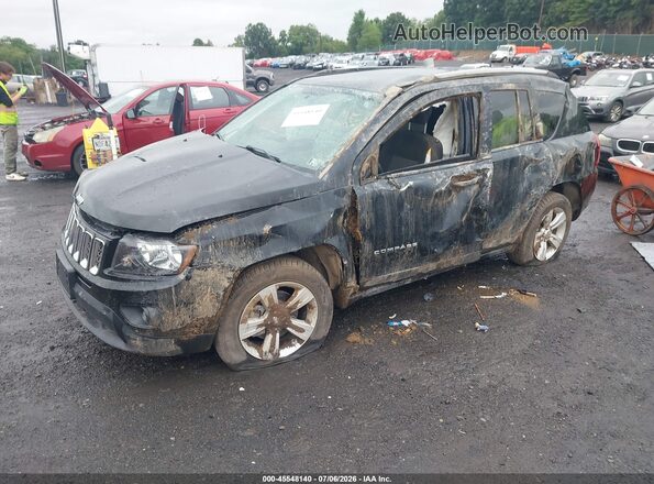1C4NJDBB6GD723380 2016 JEEP COMPASS Black Vista tres cuartos delantera izquierda