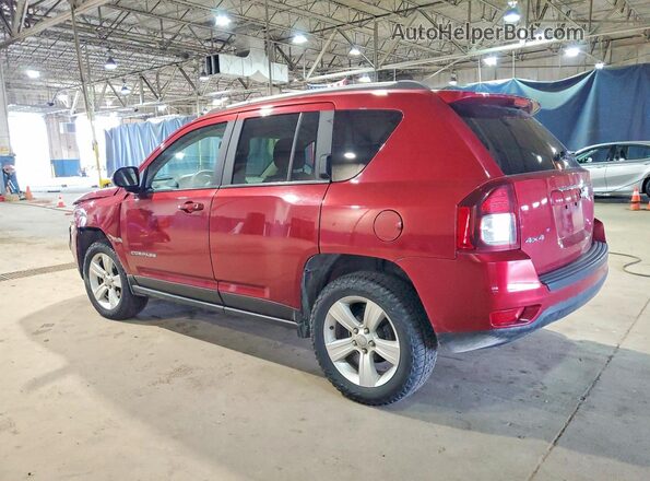 1C4NJDBB7GD617794 2016 JEEP COMPASS Red Rear left