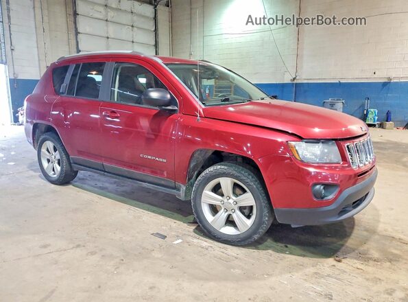 1C4NJDBB7GD617794 2016 JEEP COMPASS Red Front right
