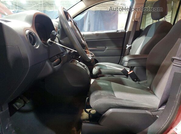1C4NJDBB7GD617794 2016 JEEP COMPASS Red Front interior view