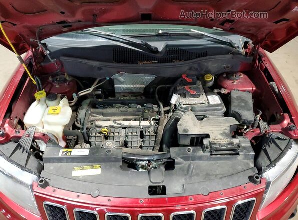 1C4NJDBB7GD617794 2016 JEEP COMPASS Red Engine compartment view