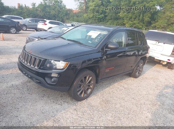 1C4NJDBB7GD709763 2016 JEEP COMPASS Black Vista tres cuartos delantera izquierda