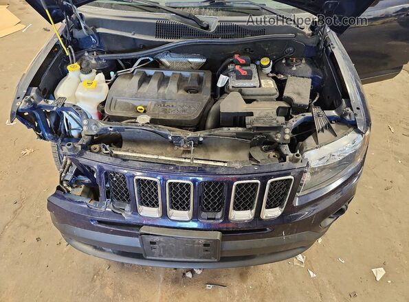 1C4NJDBB7HD151088 2017 JEEP COMPASS Blue Engine compartment view