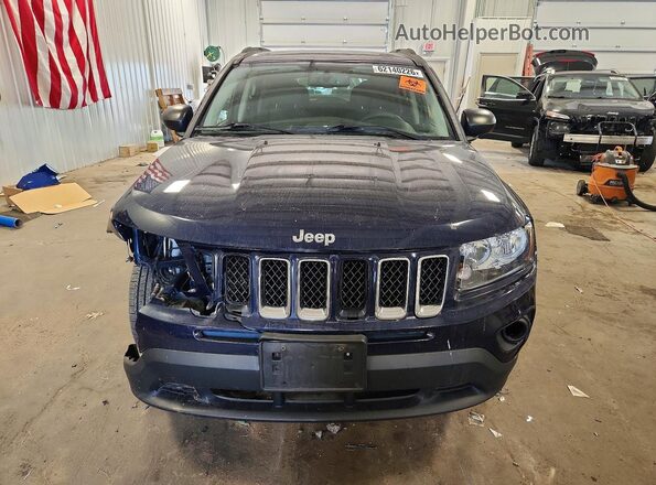 1C4NJDBB7HD151088 2017 JEEP COMPASS Blue Front view