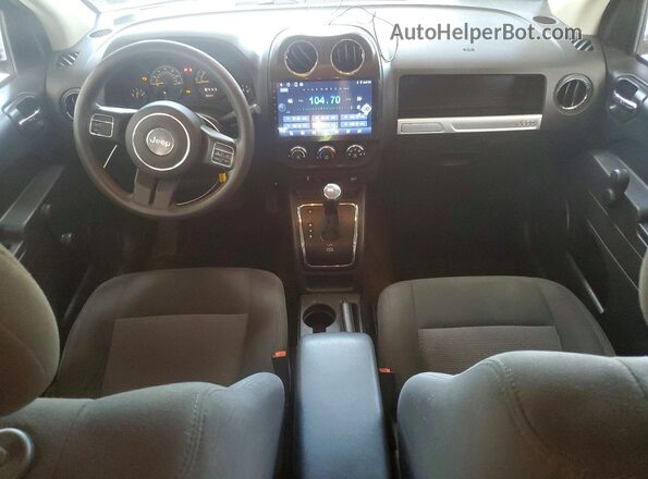 1C4NJDBB8GD506347 2016 JEEP COMPASS Black Vista del salpicadero