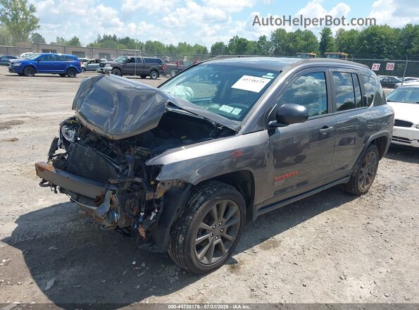 1C4NJDBB8GD730654 2016 JEEP COMPASS Gray Передня ліва чверть