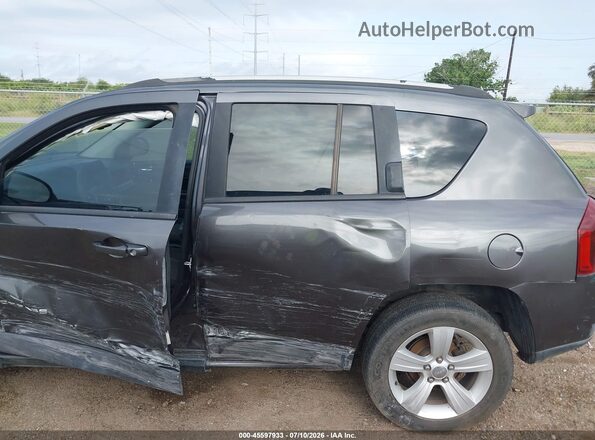 1C4NJDBB8HD144182 2017 JEEP COMPASS Gray Widok z przodu