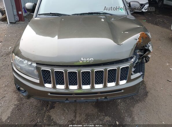 1C4NJDBB9GD509970 2016 JEEP COMPASS Green Widok z tyłu