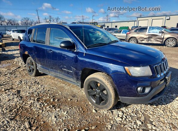 1C4NJDBB9GD549529 2016 JEEP COMPASS Blue წინა მარჯვენა