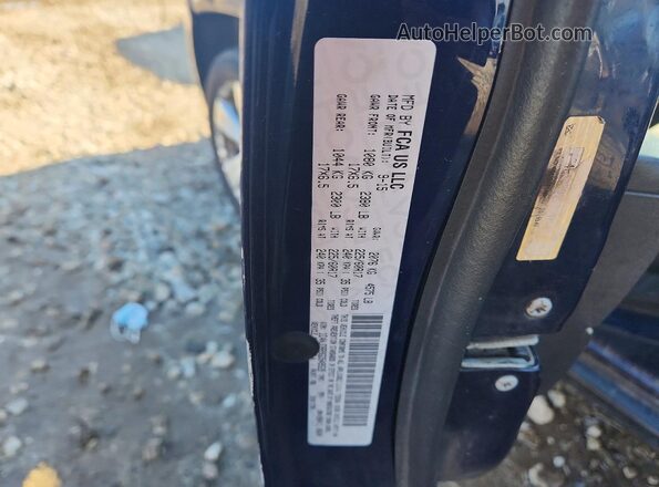 1C4NJDBB9GD549529 2016 JEEP COMPASS Blue ძრავის განყოფილების ხედი