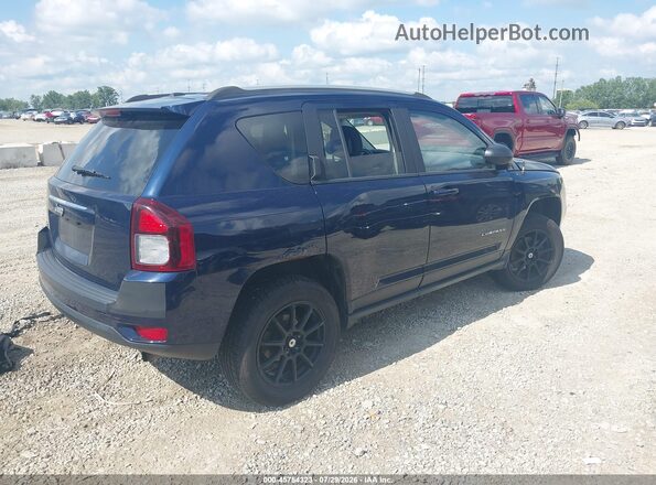 1C4NJDBB9GD712910 2016 JEEP COMPASS Синий Задняя правая четверть