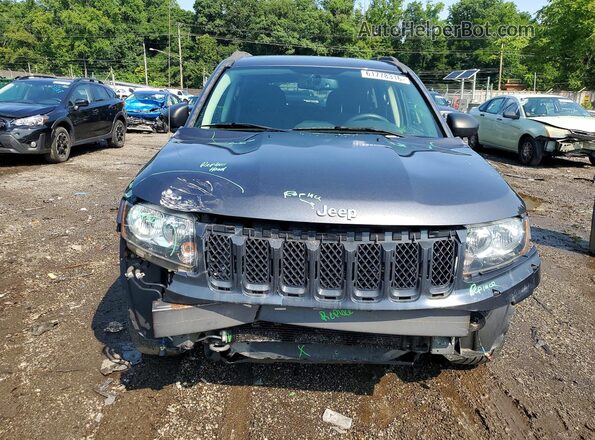 1C4NJDBB9HD101535 2017 JEEP COMPASS Gray Вид спереду