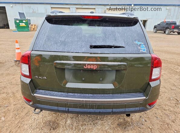 1C4NJDBB9HD101678 2017 JEEP COMPASS Green უკანა ხედი