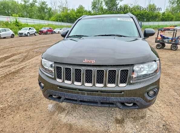 1C4NJDBB9HD101678 2017 JEEP COMPASS Green წინა ხედი