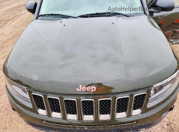 1C4NJDBB9HD101678 2017 JEEP COMPASS Green ძრავის განყოფილების ხედი