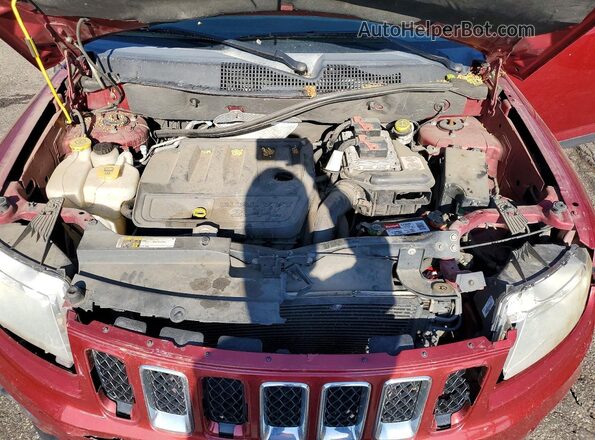 1C4NJDBBXGD509752 2016 JEEP COMPASS Maroon Սալոնի հետևի տեսք
