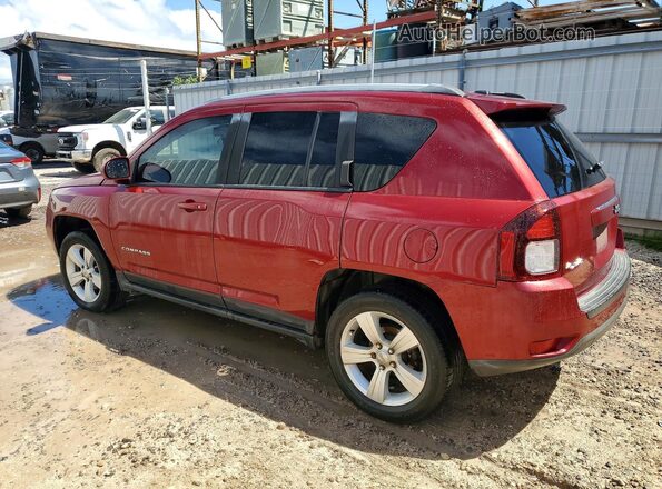 1C4NJDEB0GD630821 2016 JEEP COMPASS Red უკანა მარცხენა