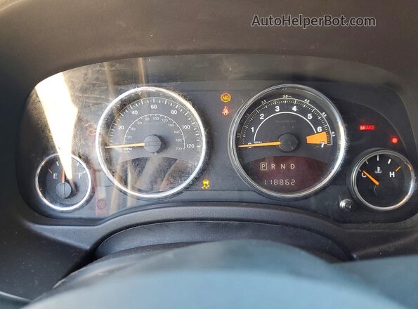 1C4NJDEB0GD630821 2016 JEEP COMPASS Red ხელსაწყოთა პანელის ხედი