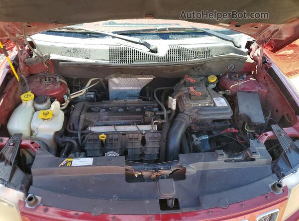 1C4NJDEB0GD630821 2016 JEEP COMPASS Red ძრავის განყოფილების ხედი
