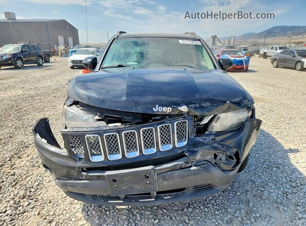 1C4NJDEB0GD663303 2016 JEEP COMPASS Black Widok z przodu