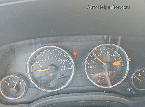 1C4NJDEB0GD663303 2016 JEEP COMPASS Black Widok zestawu wskaźników