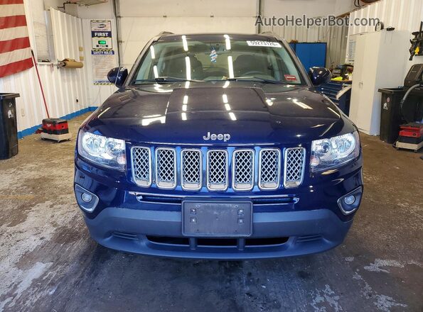 1C4NJDEB0GD768651 2016 JEEP COMPASS Синий Вид спереди