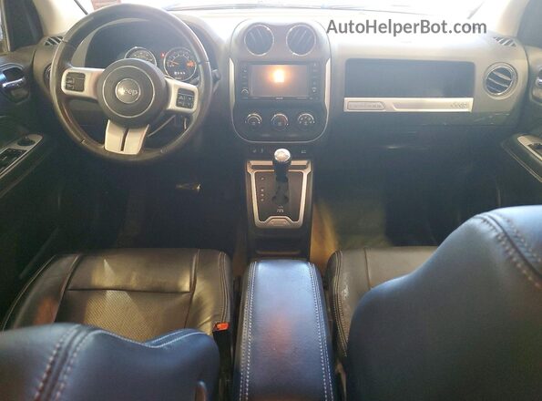 1C4NJDEB0GD768651 2016 JEEP COMPASS Синий Вид панели приборов