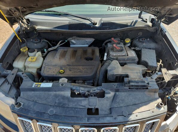 1C4NJDEB0HD191556 2017 JEEP COMPASS Black Engine compartment view