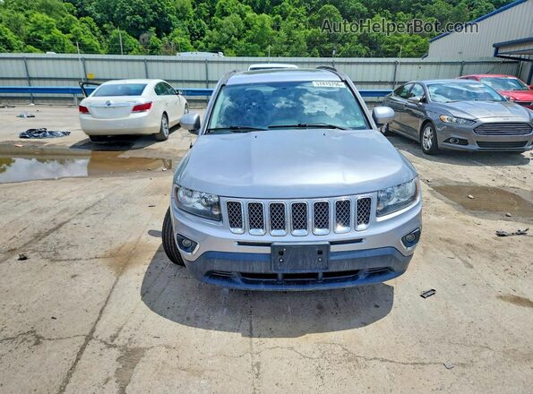 1C4NJDEB1GD597618 2016 JEEP COMPASS Silver წინა ხედი
