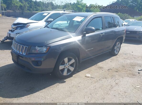 1C4NJDEB1GD619147 2016 JEEP COMPASS Gray Vista tres cuartos delantera izquierda
