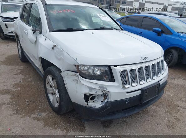 1C4NJDEB1GD758517 2016 JEEP COMPASS White Widok z przodu