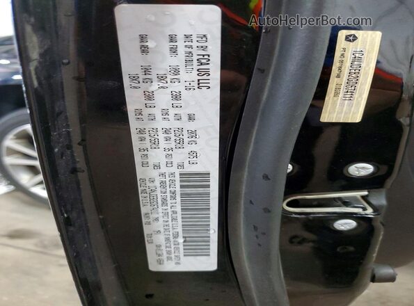 1C4NJDEB2GD674111 2016 JEEP COMPASS Black Vista del compartimento del motor