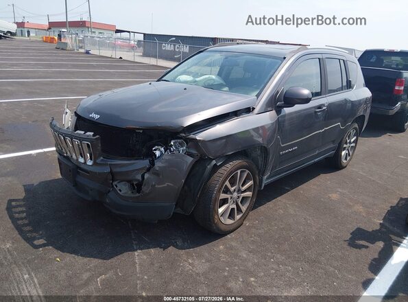 1C4NJDEB2GD684184 2016 JEEP COMPASS Gray Przód lewy