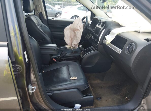 1C4NJDEB2GD684184 2016 JEEP COMPASS Gray Widok wnętrza z przodu