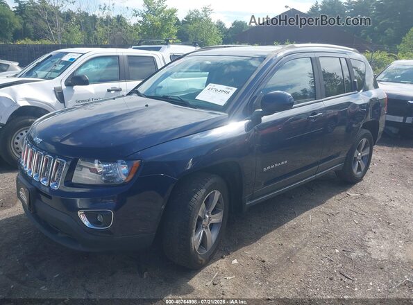 1C4NJDEB2GD745047 2016 JEEP COMPASS Blue Vista tres cuartos delantera izquierda