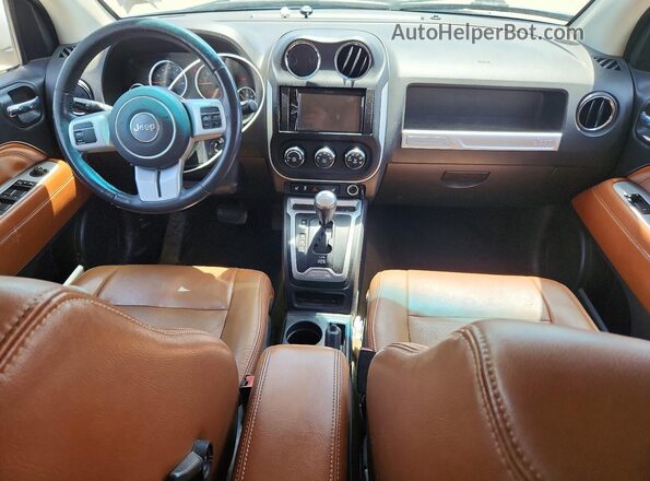 1C4NJDEB2GD795107 2016 JEEP COMPASS White Vista del salpicadero