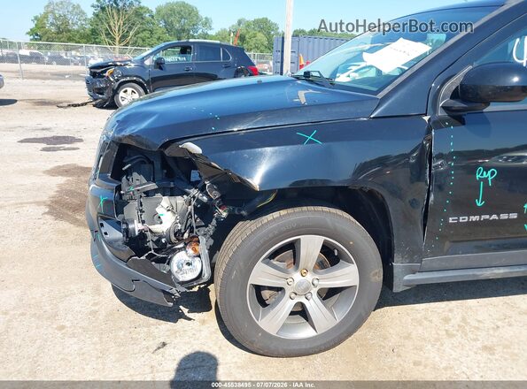 1C4NJDEB3GD768773 2016 JEEP COMPASS Black წინა ხედი