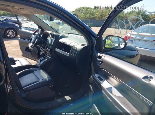 1C4NJDEB3GD768773 2016 JEEP COMPASS Black წინა სალონის ხედი