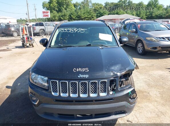 1C4NJDEB3GD768773 2016 JEEP COMPASS Black ხელსაწყოთა პანელის ხედი